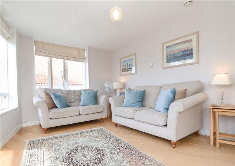 The living room at 23 Tibbys Way, Southwold