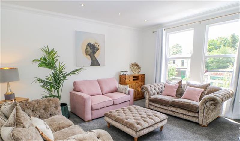 Relax in the living area at 23a High Street, Edwinstowe