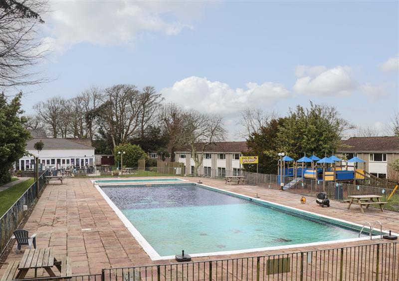 There is a pool at 24 Atlantic Reach, White Cross near St Columb Road