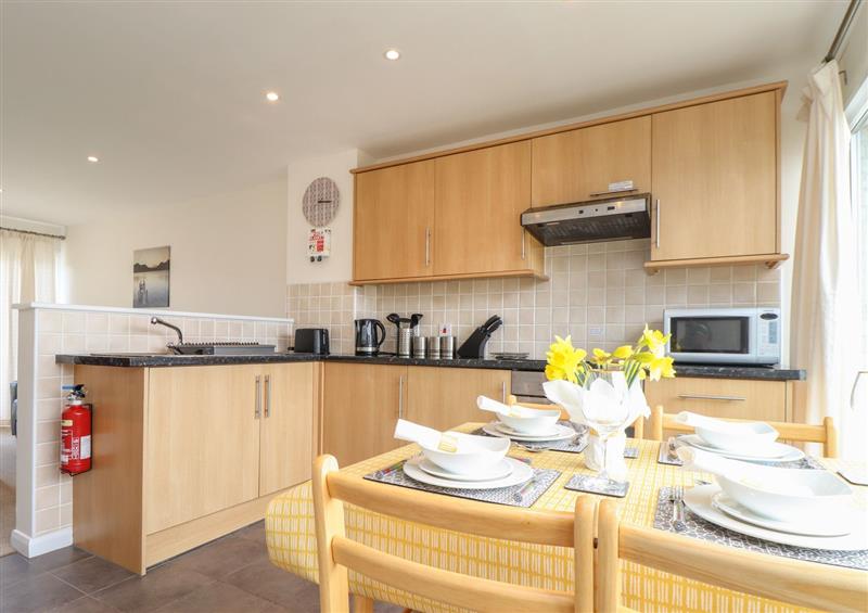 This is the kitchen at 24 Atlantic Reach, White Cross near St Columb Road