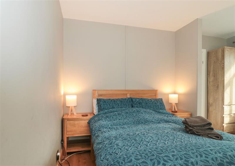 This is the bedroom at 24 Heron Court, West Bay