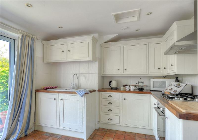 This is the kitchen at 24 Mill Green, Lyme Regis