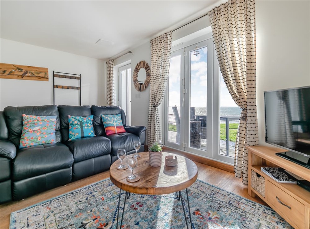 Living area at 24 Mount Brioni in Seaton, Cornwall