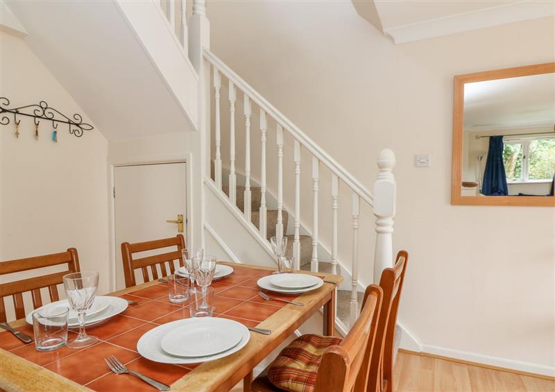 This is the dining room at 24 Pendra Loweth, Falmouth