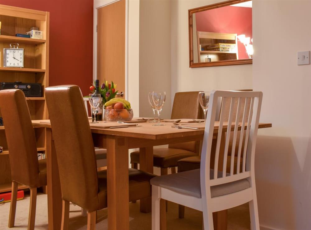 Dining Area at 24 St Johns Apartment in Whitby, North Yorkshire