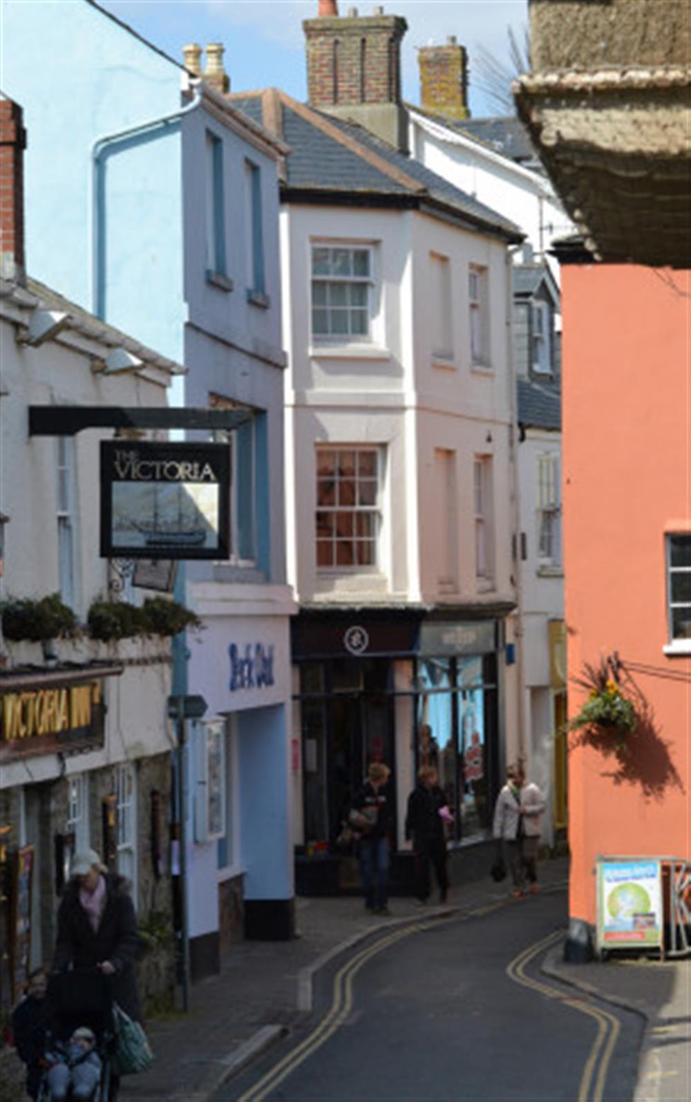 Numerous pubs, shops and restaurants within a short walk at 24 The Salcombe, Salcombe