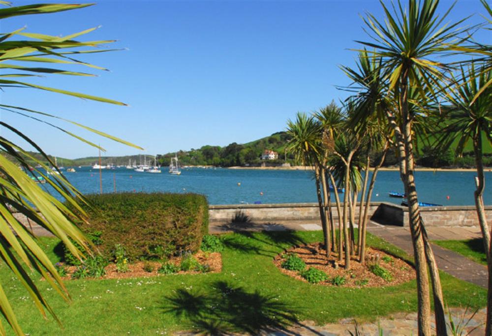 The gardens at 24 The Salcombe, Salcombe