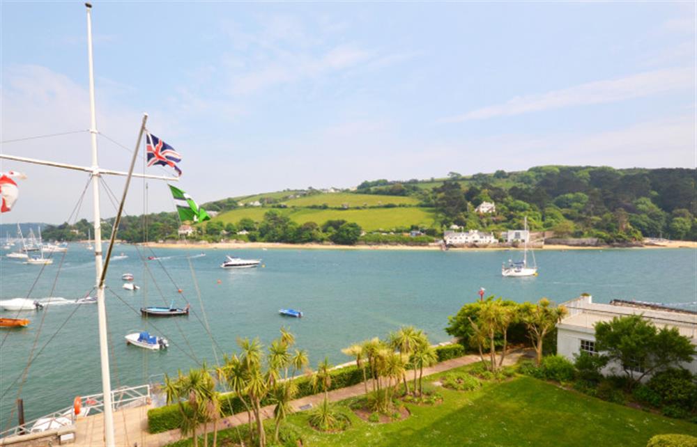 The view from the lounge and the bedroom at 24 The Salcombe, Salcombe