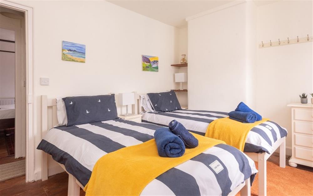 Twin bedroom  at 24 Warland in Totnes