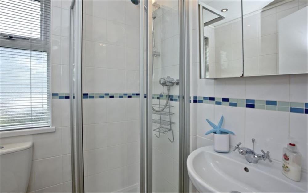 Family shower room at 25 Salcombe Retreat in Salcombe