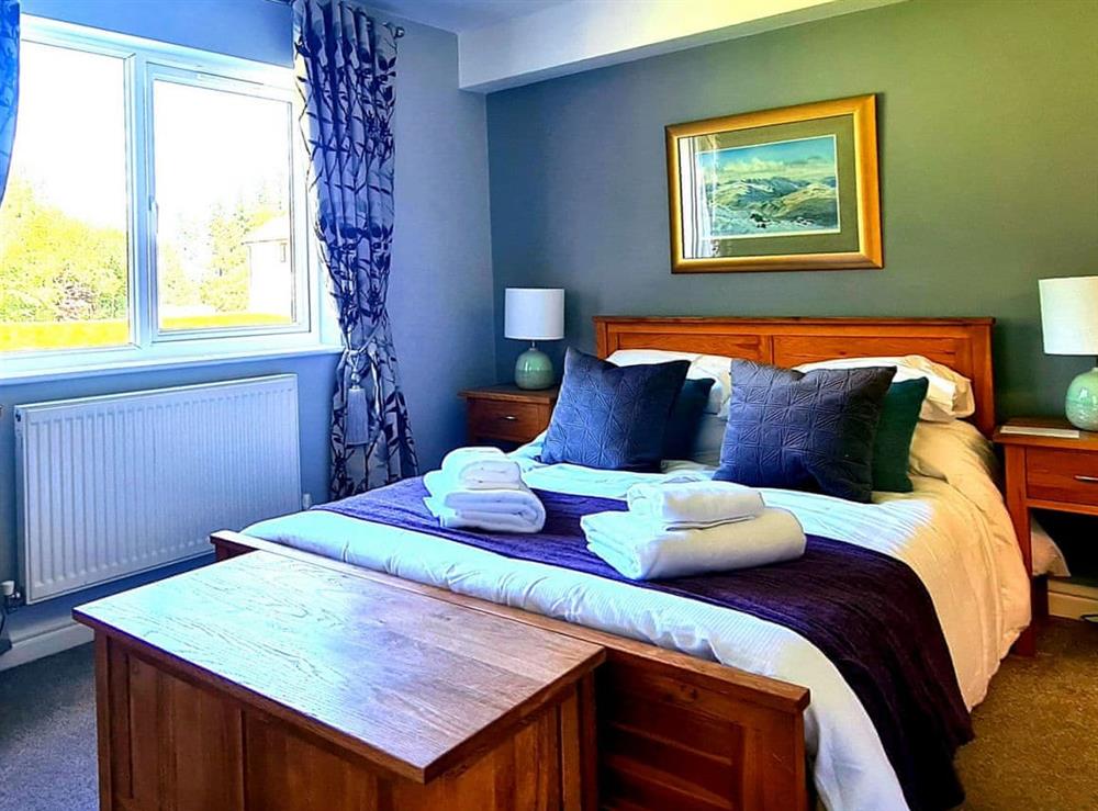 Double bedroom at 26 Kirkston Cottage in Berrier near Keswick, Cumbria