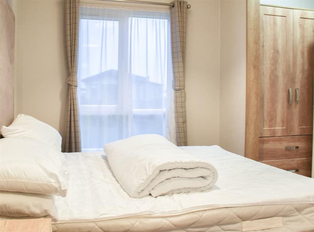Double bedroom at 26 Newperran Holiday Resort in Goonhavern, near Perranporth, Cornwall