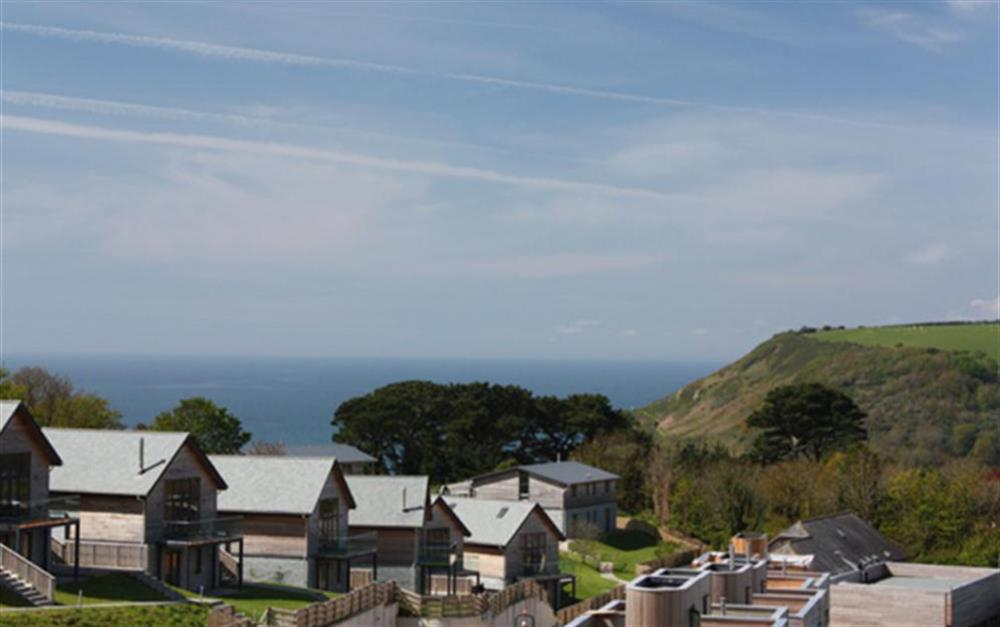The view from Number 26 at 26 Talland in Talland Bay