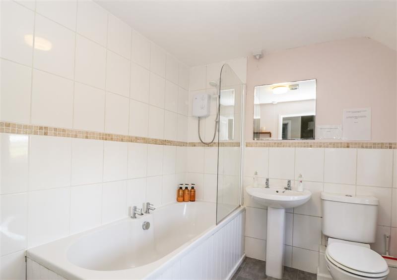 This is the bathroom at 26 Tansey, Cranmore near Shepton Mallet