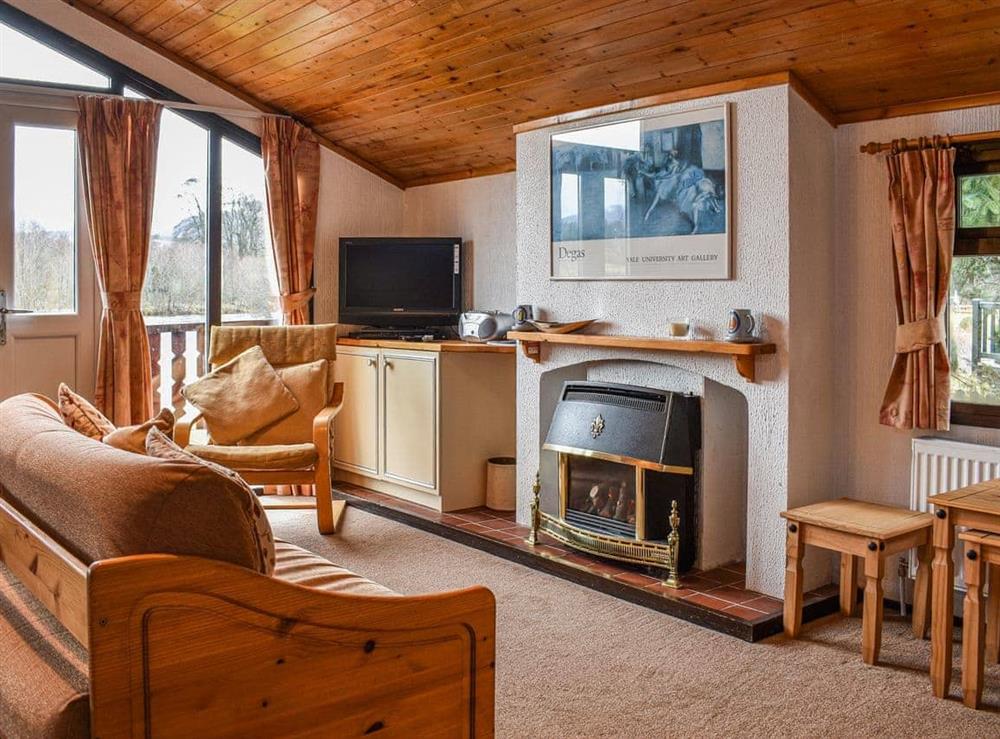 Living area at 27 Aviemore Holiday Park in Aviemore, Inverness-Shire