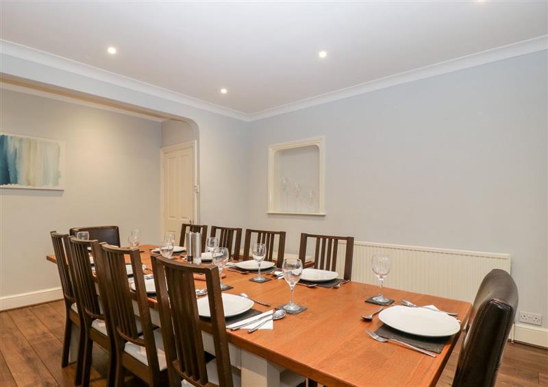 The dining room at 27 Bere Lane, Glastonbury