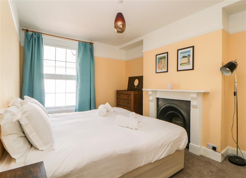 One of the bedrooms at 27 Exeter Street, Teignmouth