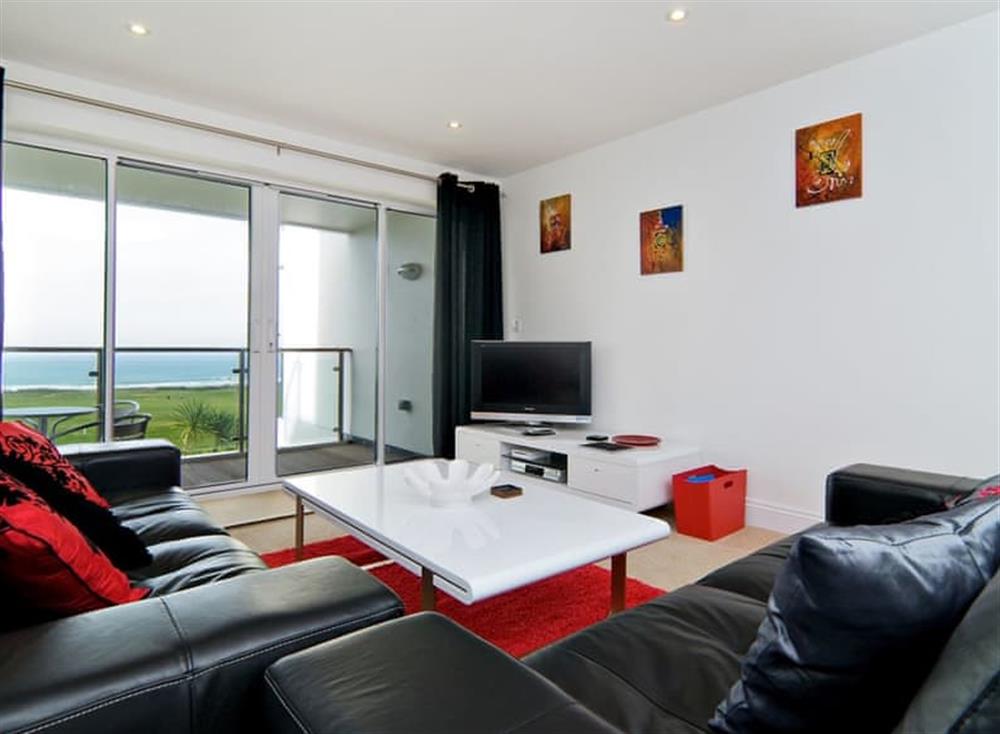 Living room at 28 Bredon Court in , Newquay