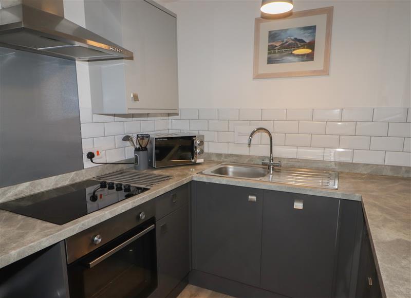 This is the kitchen at 28 Coedrath Park, Saundersfoot