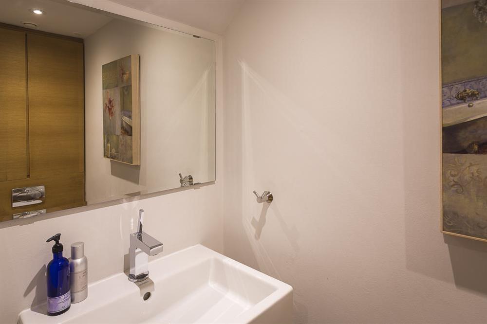 Cloakroom with wash-hand basin and w.c at 28 Dart Marina in , Dart Marina