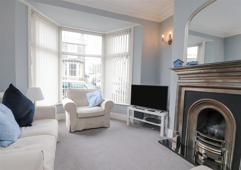 Relax in the living area at 28 Devonshire Street, Skipton