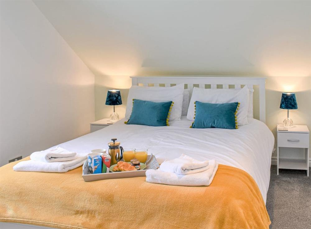 Double bedroom at 28 Isallt at the Bay in Trearddur Bay, Anglesey, Gwynedd