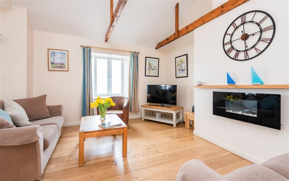 The sitting room, with delightful sea views.  at 29 Beesands in Beesands
