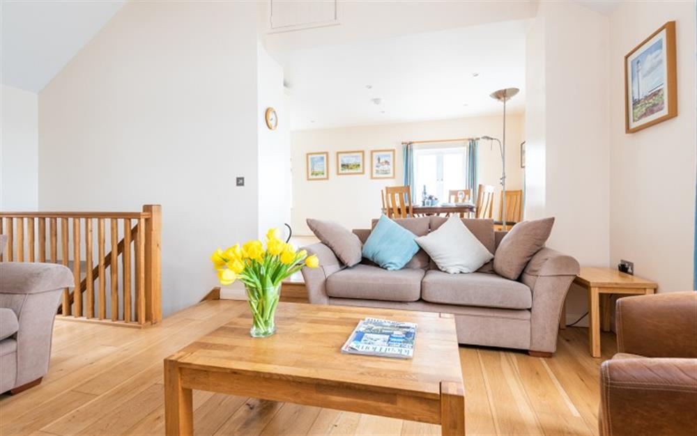 the sunny living room at 29 Beesands in Beesands