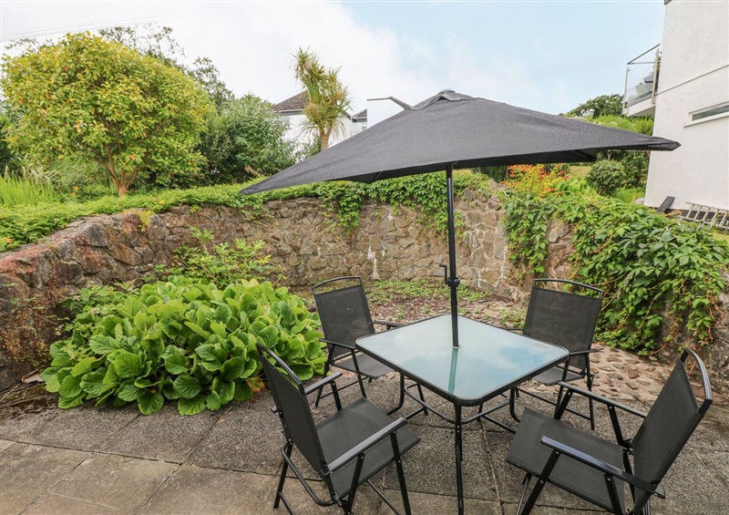 Enjoy the garden at 29 Coedrath Park, Saundersfoot