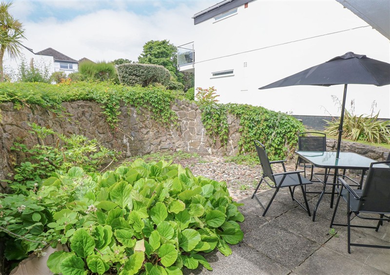 This is the garden at 29 Coedrath Park, Saundersfoot