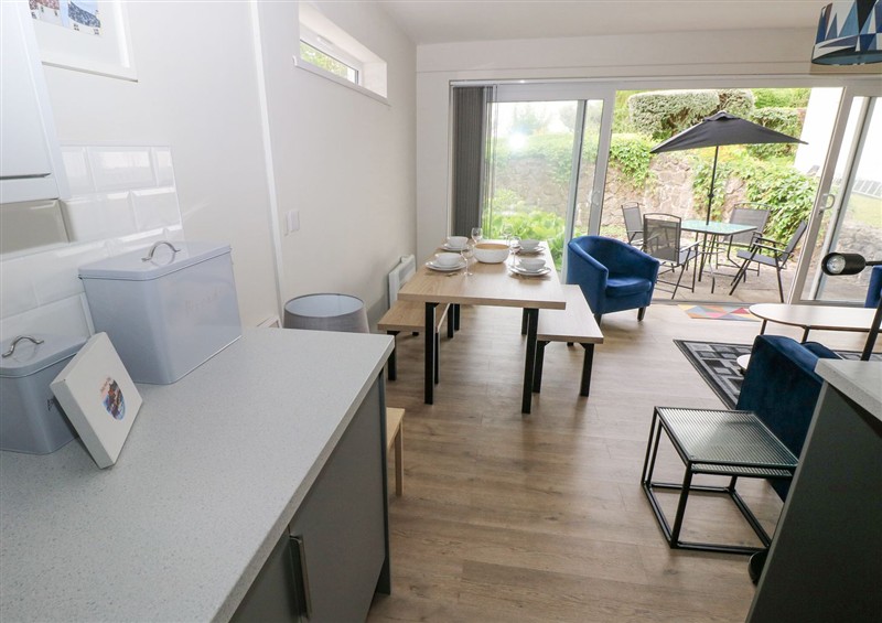 This is the kitchen at 29 Coedrath Park, Saundersfoot