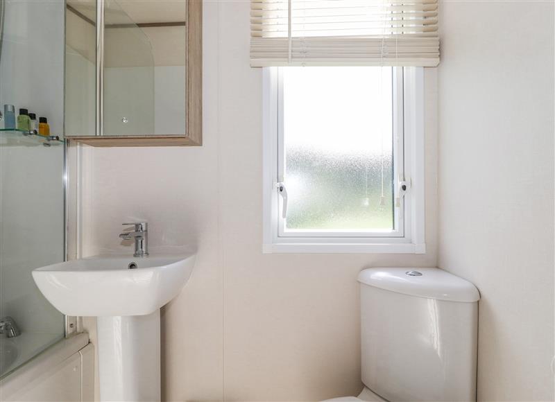 This is the bathroom at 29 Lakes View, Warton near Carnforth