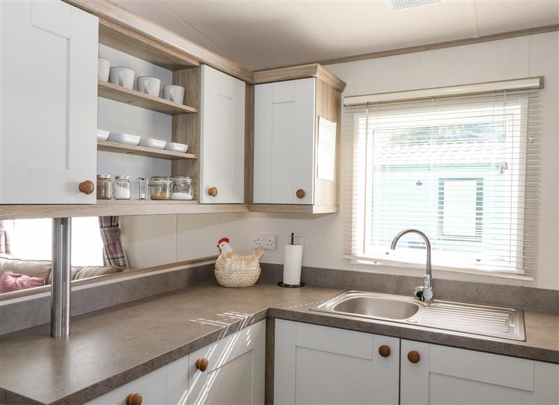 This is the kitchen at 29 Lakes View, Warton near Carnforth