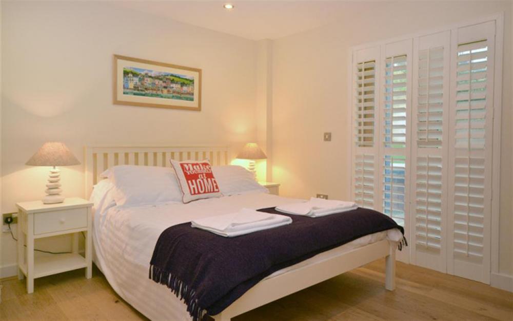 The double bedroom at 29 Talland in Talland Bay