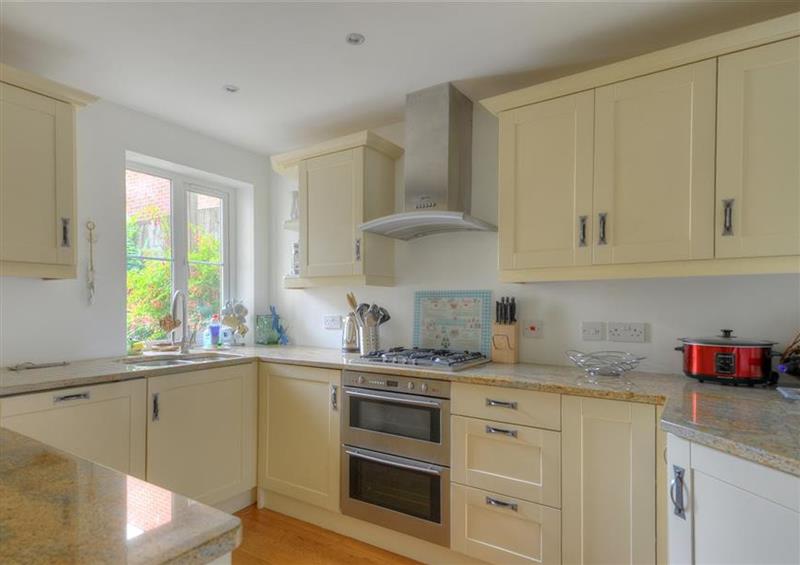 Kitchen at 2a St Georges Hill, Lyme Regis