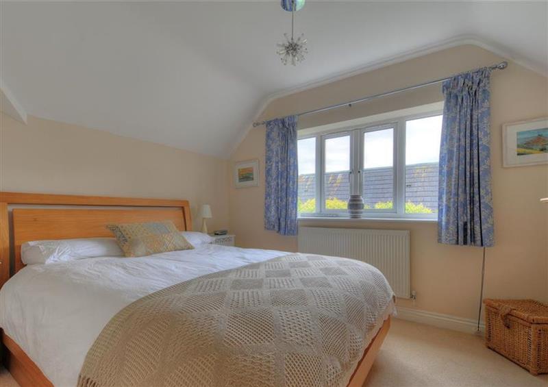 One of the 4 bedrooms at 2a St Georges Hill, Lyme Regis