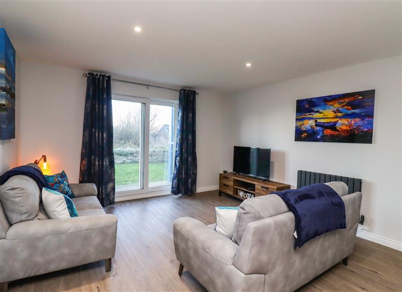 Relax in the living area at 2A The Anchorage, Beadnell