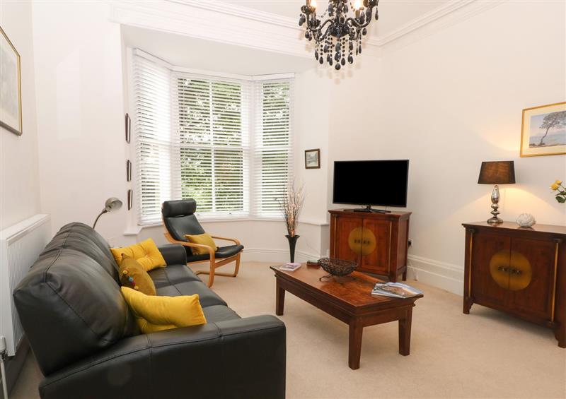 The living area at 2B Cavendish Villas, Buxton