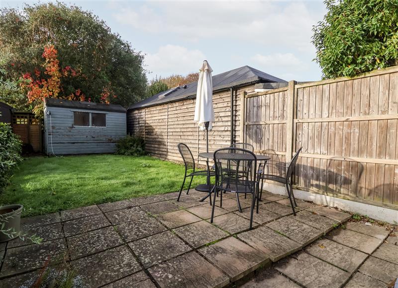 Enjoy the garden at 3 Albion Cottages, Walberswick