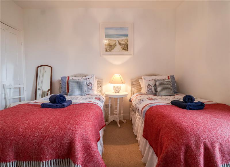 One of the bedrooms at 3 Albion Cottages, Walberswick