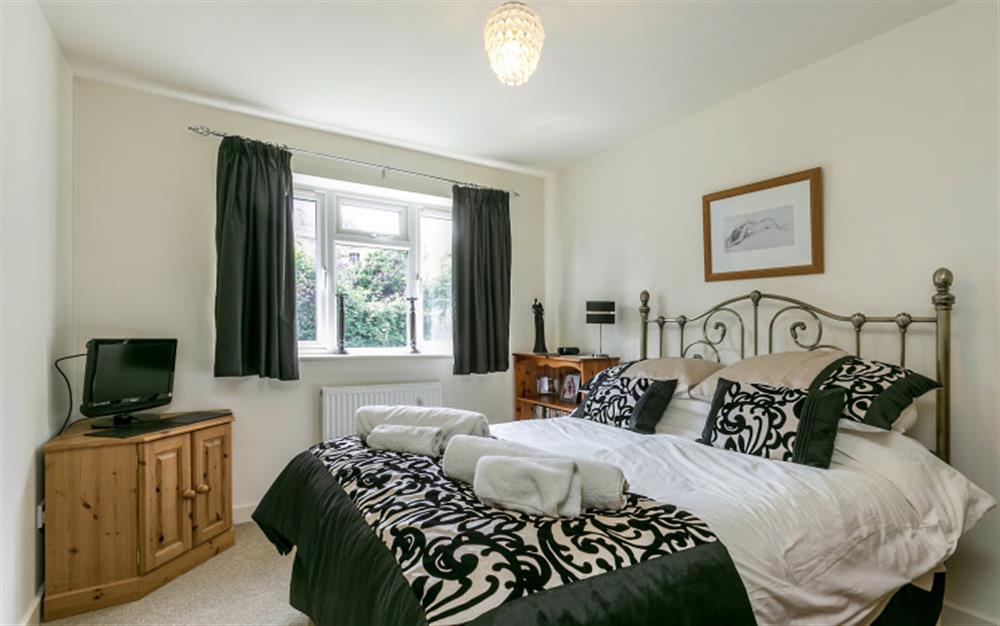 The double bedroom at 3 Allington Square in Bridport