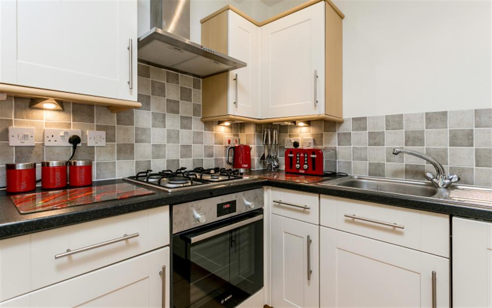 Well equipped kitchen  at 3 Allington Square in Bridport