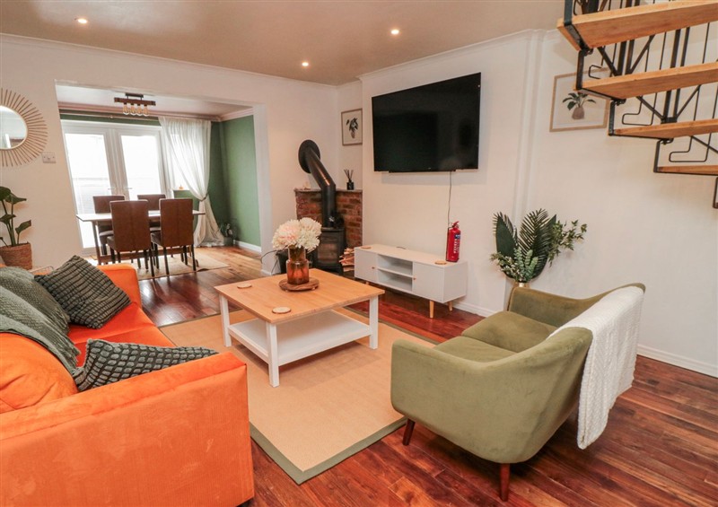 The living area at 3 Beck Mews, Cayton