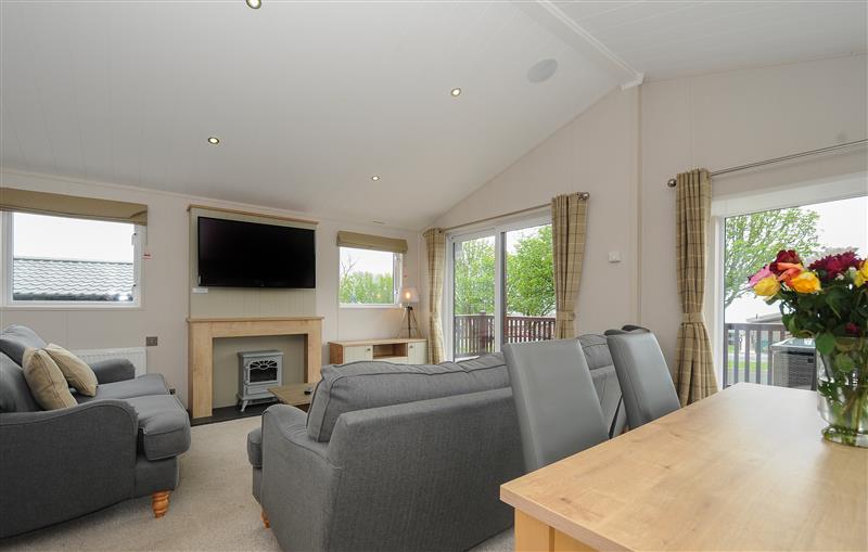 The living area at 3 Bed Lodge (Plot 64), Brixham