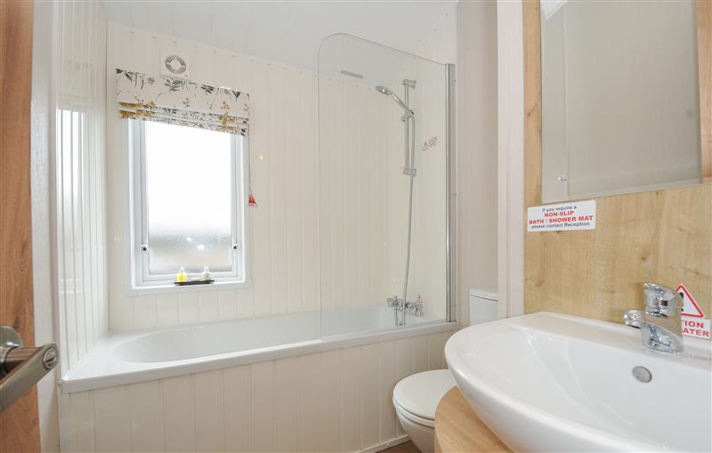 This is the bathroom at 3 Bed Lodge (Plot 69), Brixham