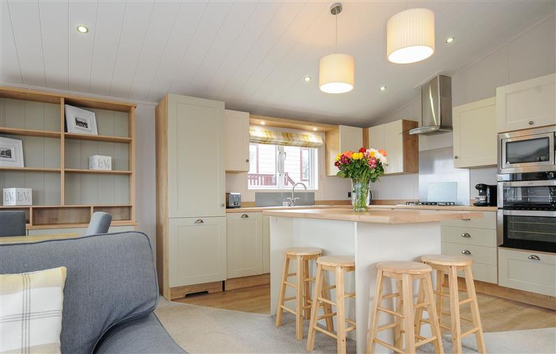 This is the kitchen at 3 Bed Lodge (Plot 71), Brixham