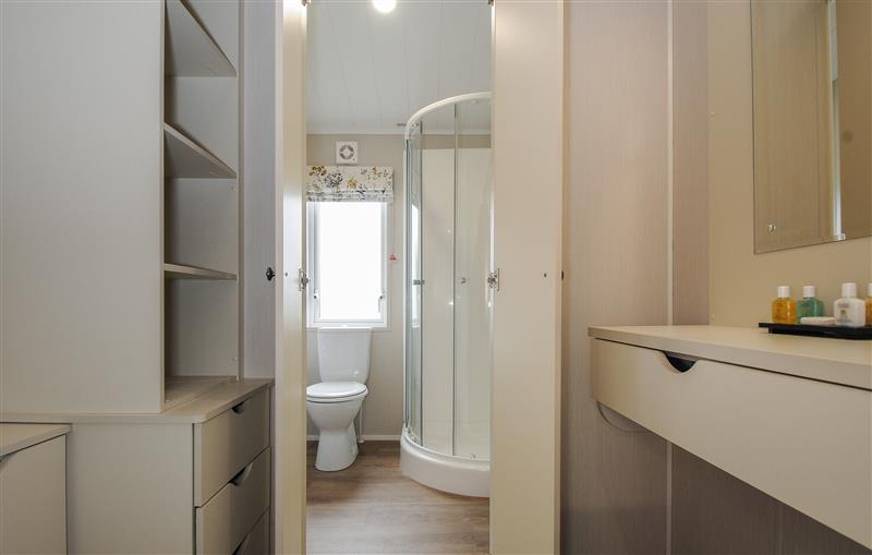 This is the bathroom at 3 Bed Lodge (Plot 72 with pets), Brixham