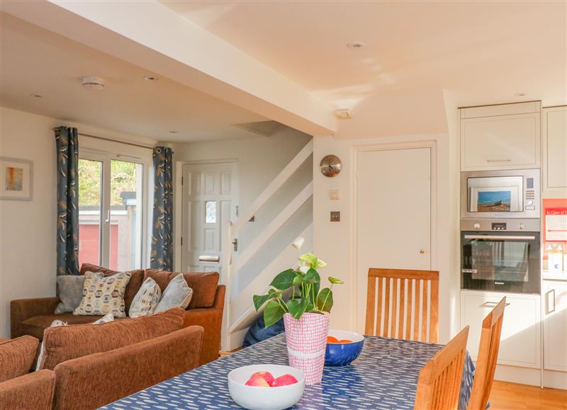 This is the living room at 3 Bonaventure Close, Salcombe