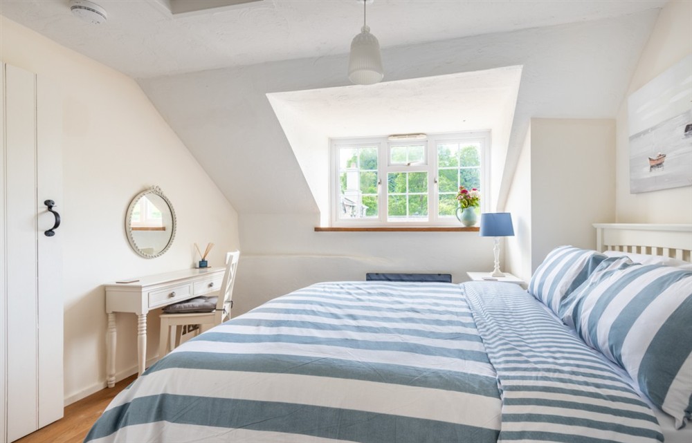 This is the bedroom at 3 Bow in Ashprington