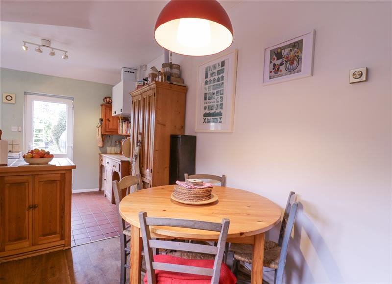 This is the dining room at 3 Canada Cottages, Lindsey near Hadleigh